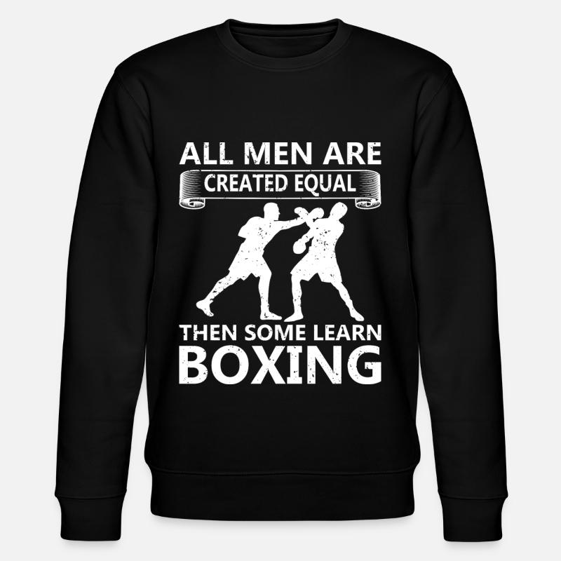 Kickboxing Karate Boxing - Stanley/Stella CHANGER Unisex Organic Sweatshirt - black