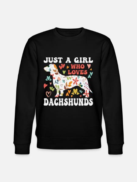 Dachshund Rough-haired Dachshund - Stanley/Stella CHANGER Unisex Organic Sweatshirt - black