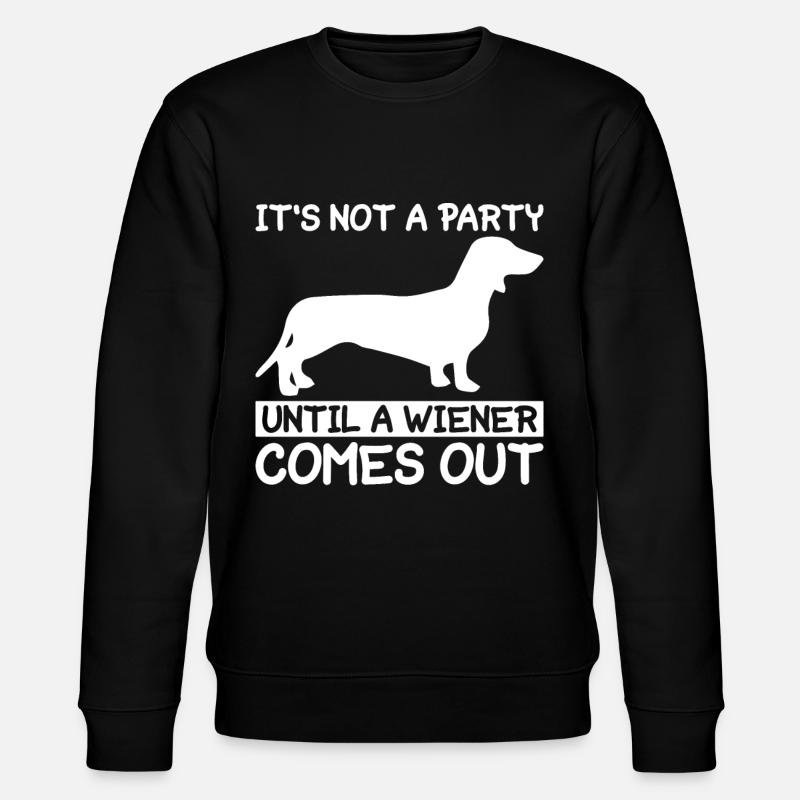 Dachshund Rough-haired Dachshund - Stanley/Stella CHANGER Unisex Organic Sweatshirt - black
