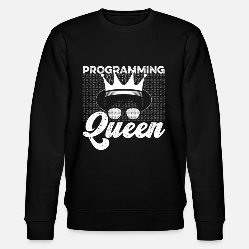 Programmer Coder Software Developer - Stanley/Stella CHANGER Unisex Organic Sweatshirt - black