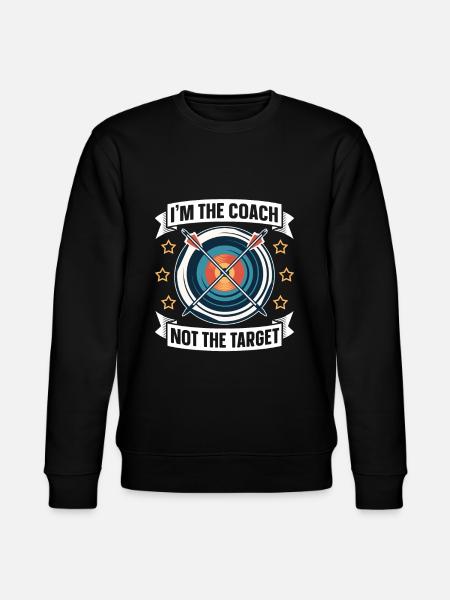 Archer Archery Arrow Archery Archery - Stanley/Stella CHANGER Unisex Organic Sweatshirt - black