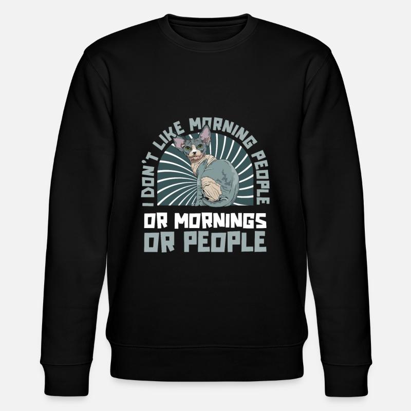 Sphynx Chat - Sweat bio CHANGER Stanley/Stella Unisexe - noir