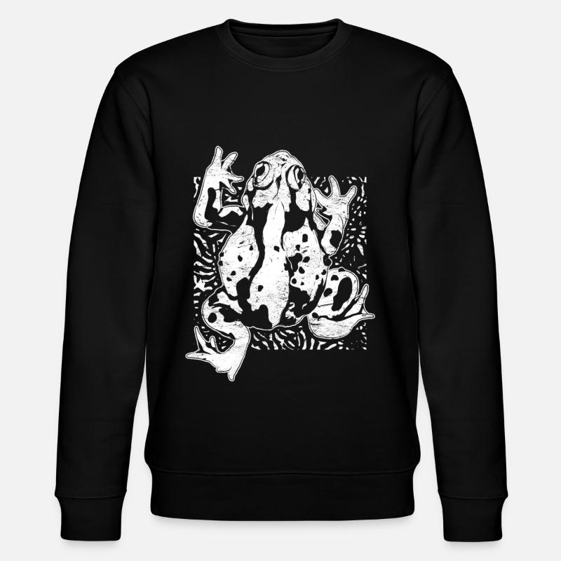 Toad - Stanley/Stella CHANGER Unisex Organic Sweatshirt - black