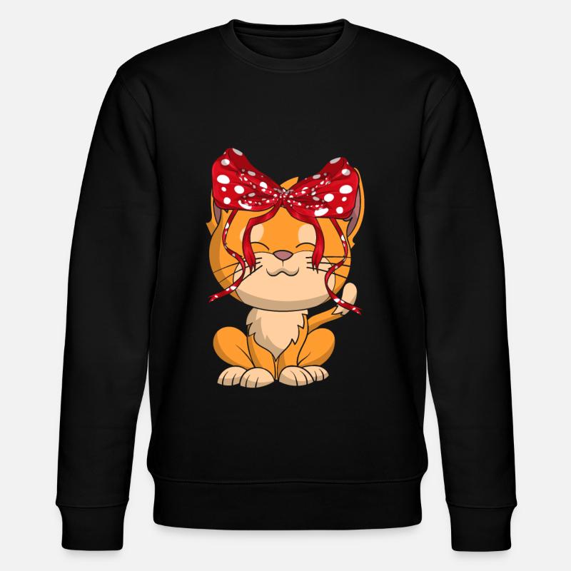 Chat - Sweat bio CHANGER Stanley/Stella Unisexe - noir