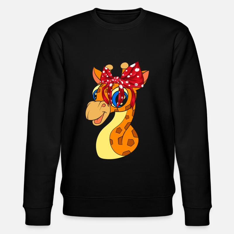 Girafe - Sweat bio CHANGER Stanley/Stella Unisexe - noir