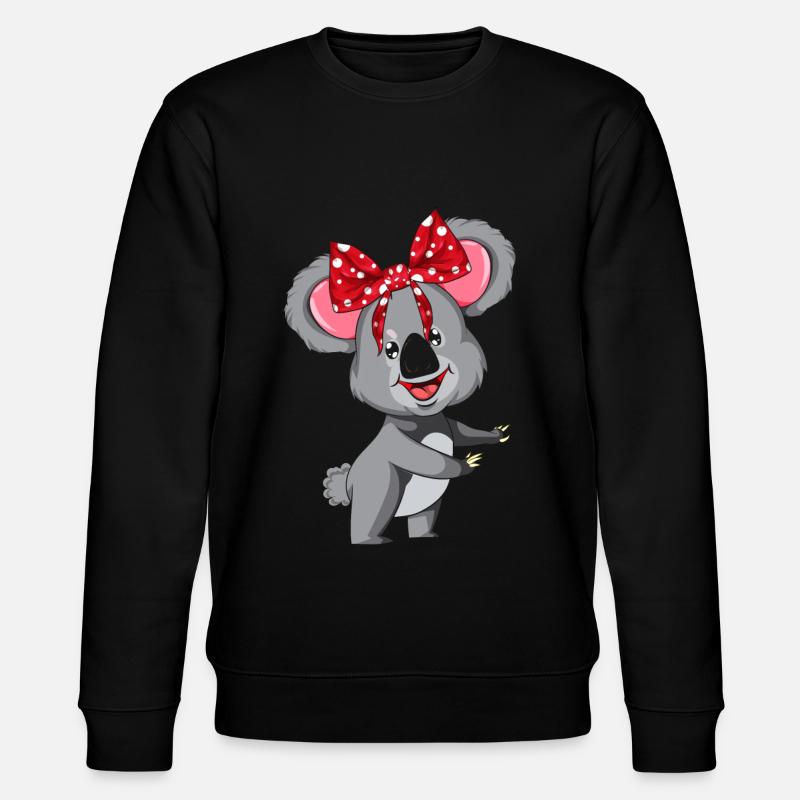 Koala - Sweat bio CHANGER Stanley/Stella Unisexe - noir