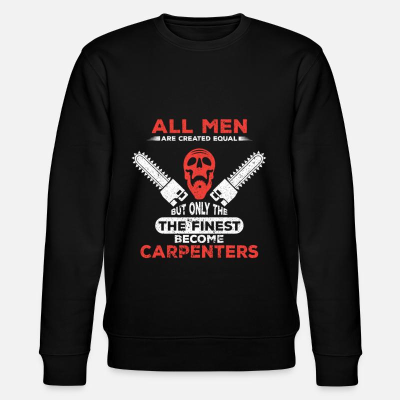 Carpenter Carpenter Carpenter Craft Journeyman - Stanley/Stella CHANGER Unisex Organic Sweatshirt - black