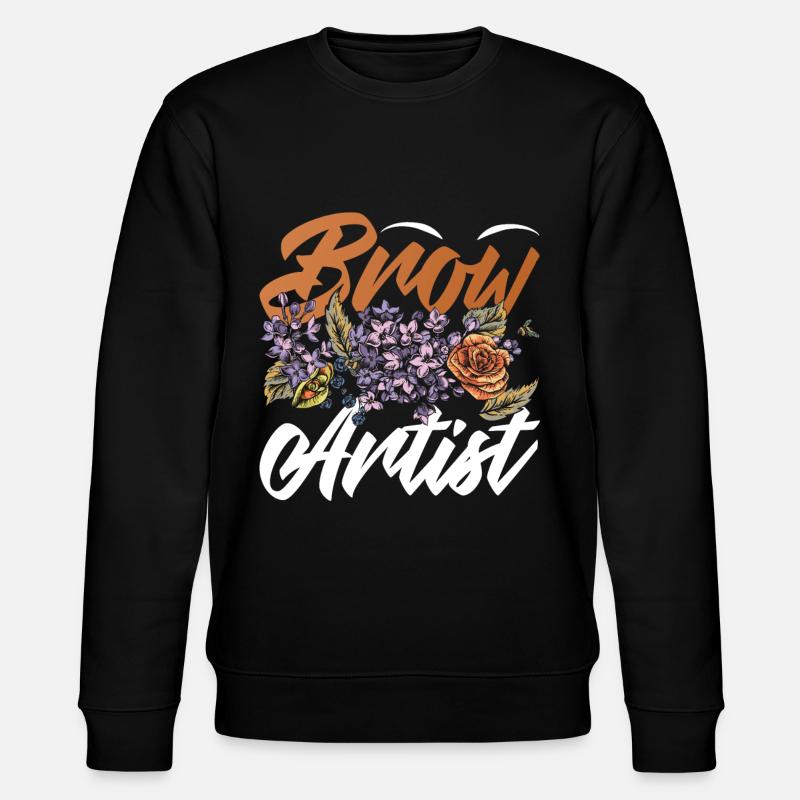 Brow Artist - Stanley/Stella Unisex Bio-Sweatshirt CHANGER  - Schwarz