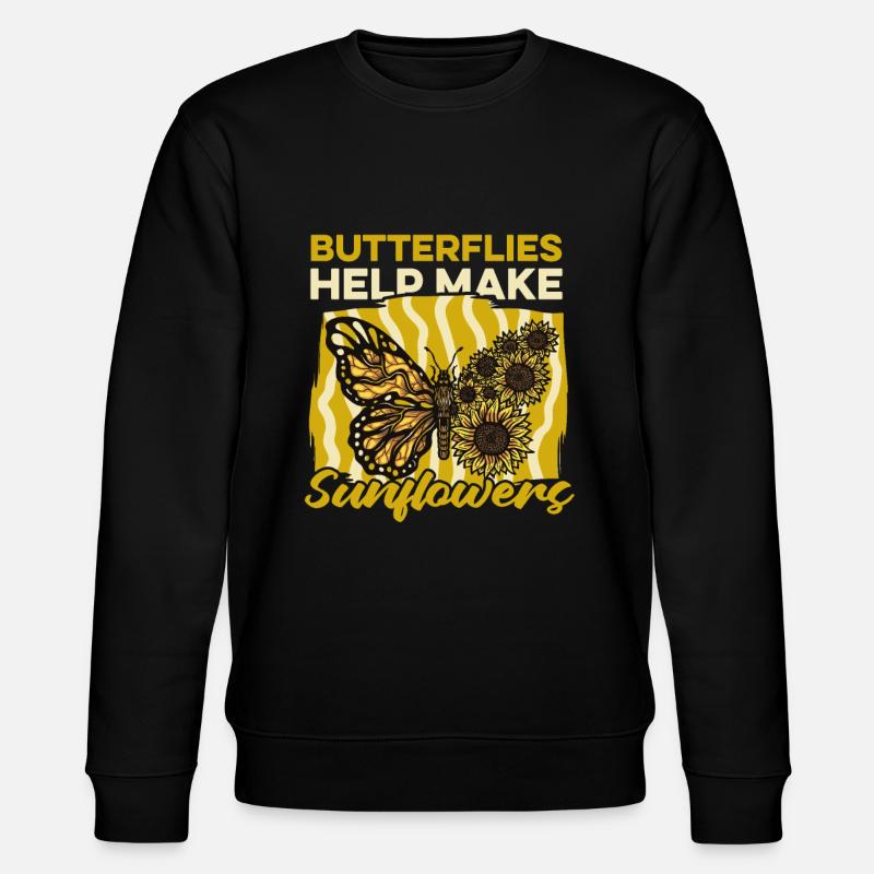 Papillon - Sweat bio CHANGER Stanley/Stella Unisexe - noir