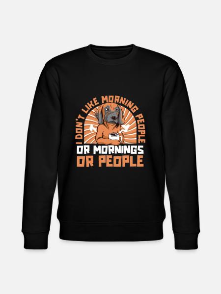 Great Dane Dog - Stanley/Stella CHANGER Unisex Organic Sweatshirt - black