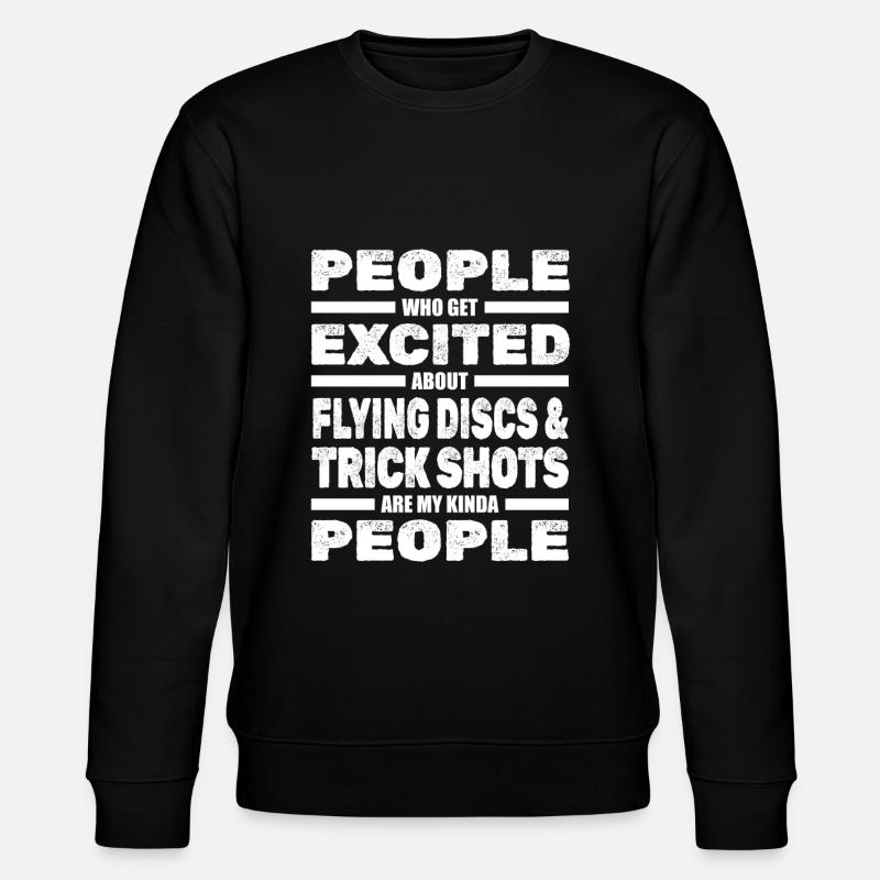 Frisbee - Stanley/Stella CHANGER Unisex Organic Sweatshirt - black