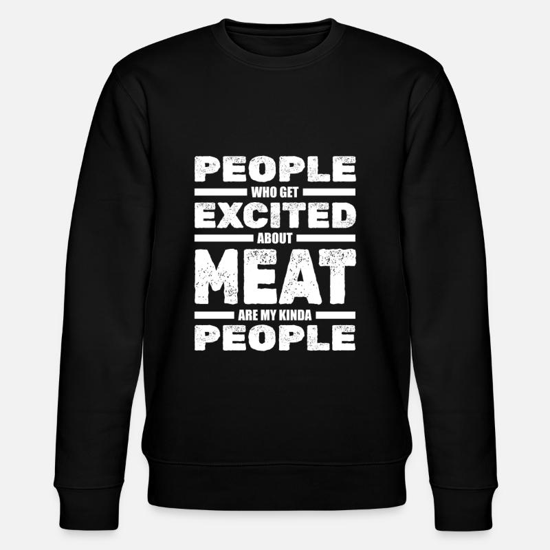 Grill grill master BBQ - Stanley/Stella CHANGER Unisex Organic Sweatshirt - black