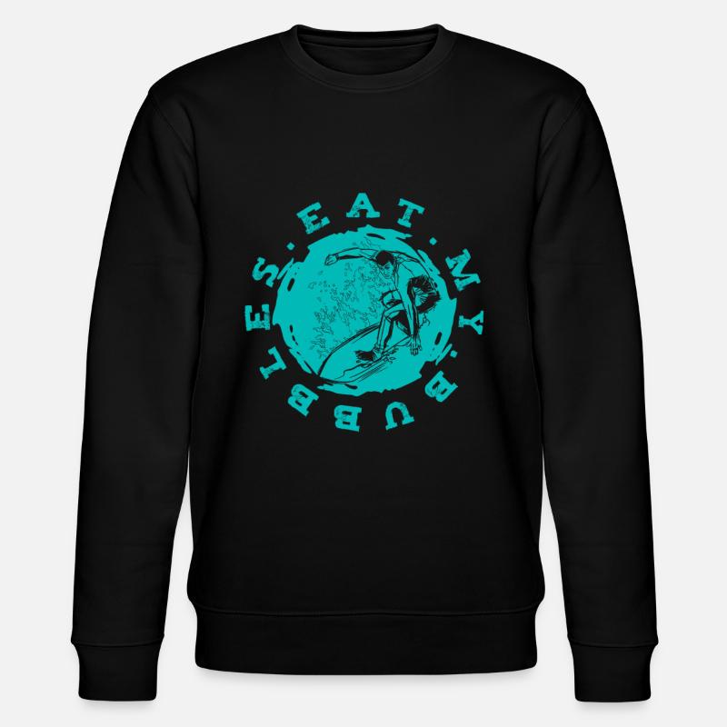 Surf Surfer Surfer - Sweat bio CHANGER Stanley/Stella Unisexe - noir