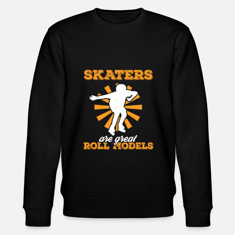 Rollerblades Rollschuhe Inlineskater - Stanley/Stella Unisex Bio-Sweatshirt CHANGER  - Schwarz