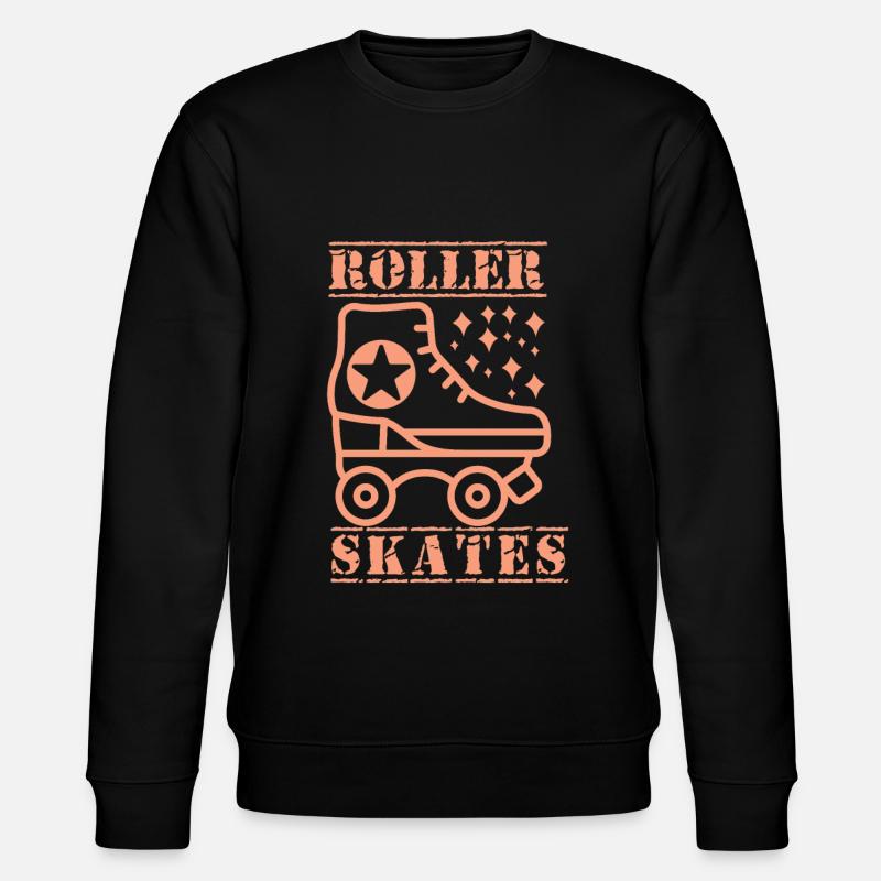 Rollerblades Rollschuhe Inlineskater - Stanley/Stella Unisex Bio-Sweatshirt CHANGER  - Schwarz
