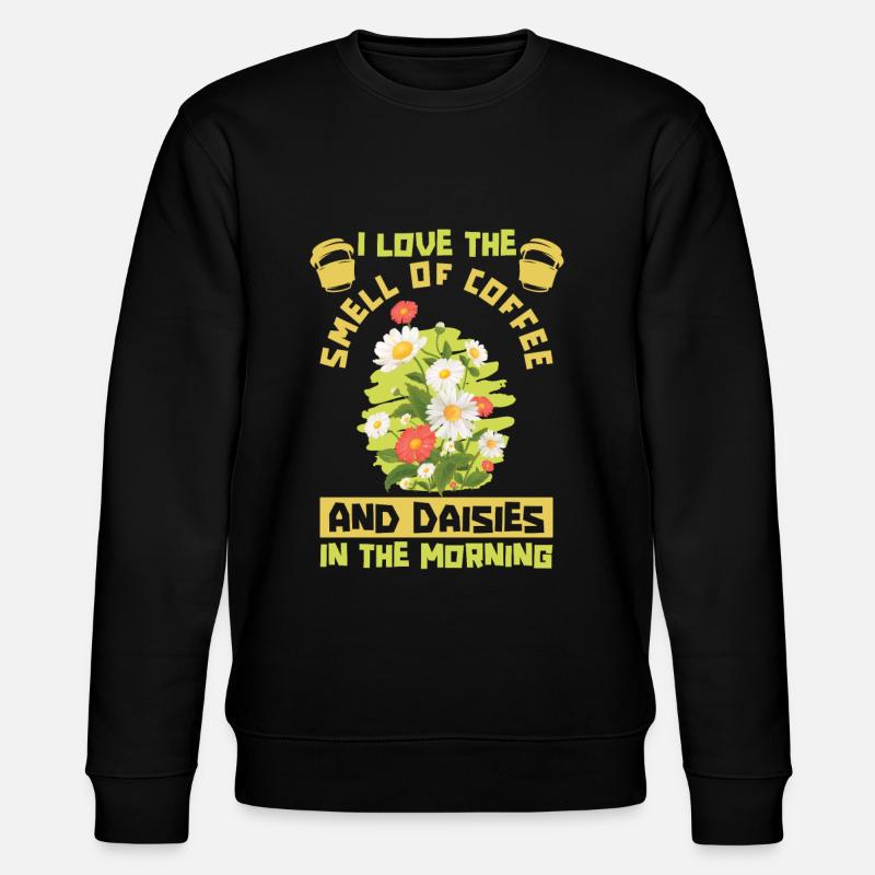 Hobbygärtner Garten Gärtner Gänseblume - Stanley/Stella Unisex Bio-Sweatshirt CHANGER  - Schwarz