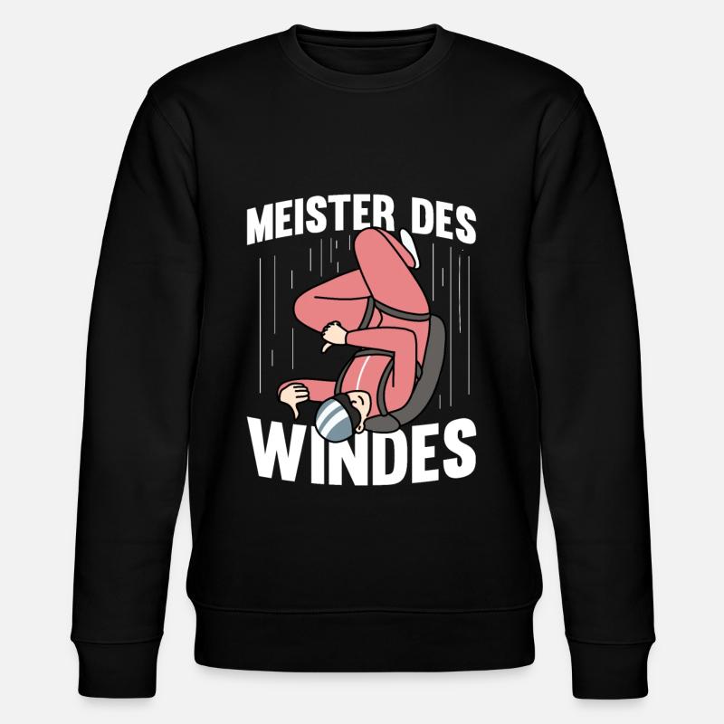 Parachutisme intérieur - Sweat bio CHANGER Stanley/Stella Unisexe - noir