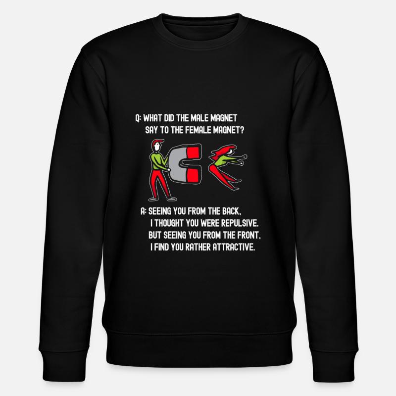 Physics Physicist - Stanley/Stella CHANGER Unisex Organic Sweatshirt - black