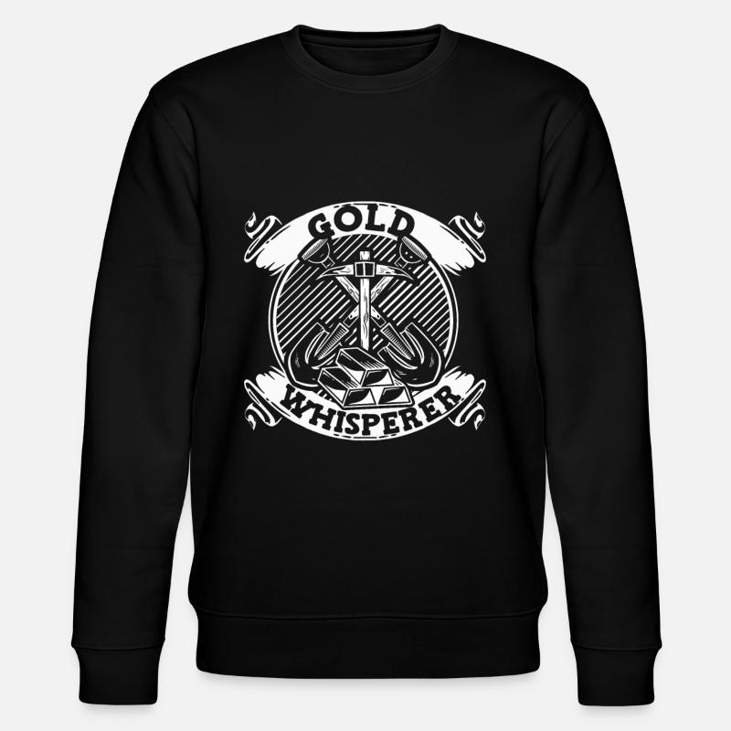 Mine d’or minière - Sweat bio CHANGER Stanley/Stella Unisexe - noir