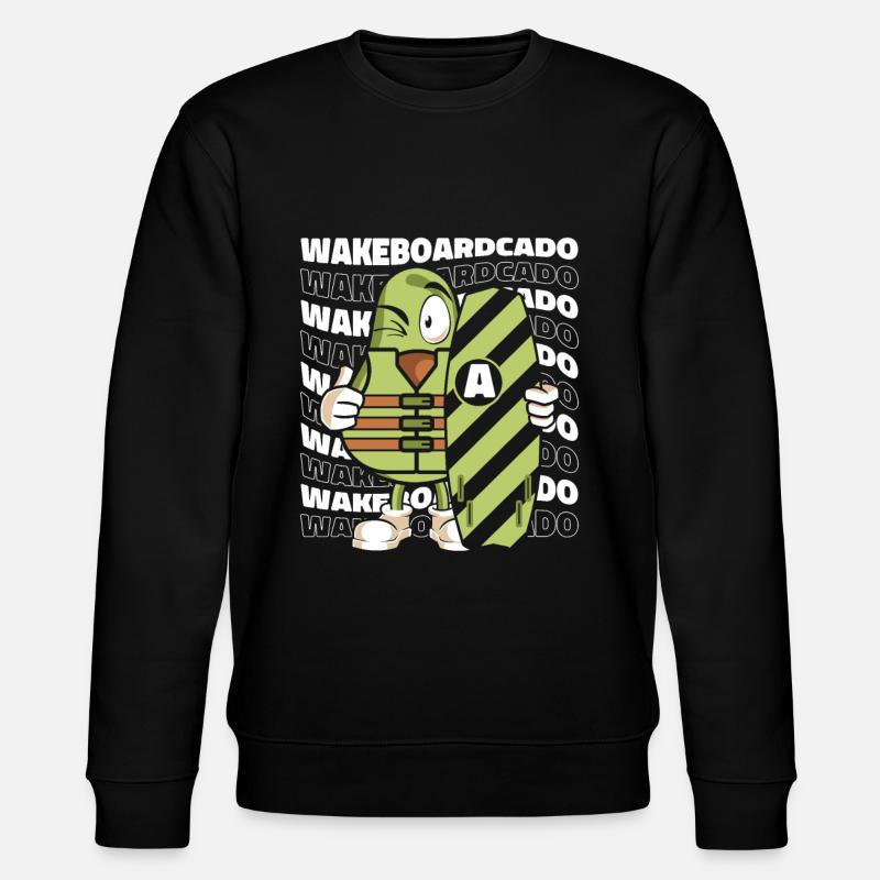 Wakeboarden Wakeboarding Wakeboard - Stanley/Stella CHANGER Unisex Organic Sweatshirt - black