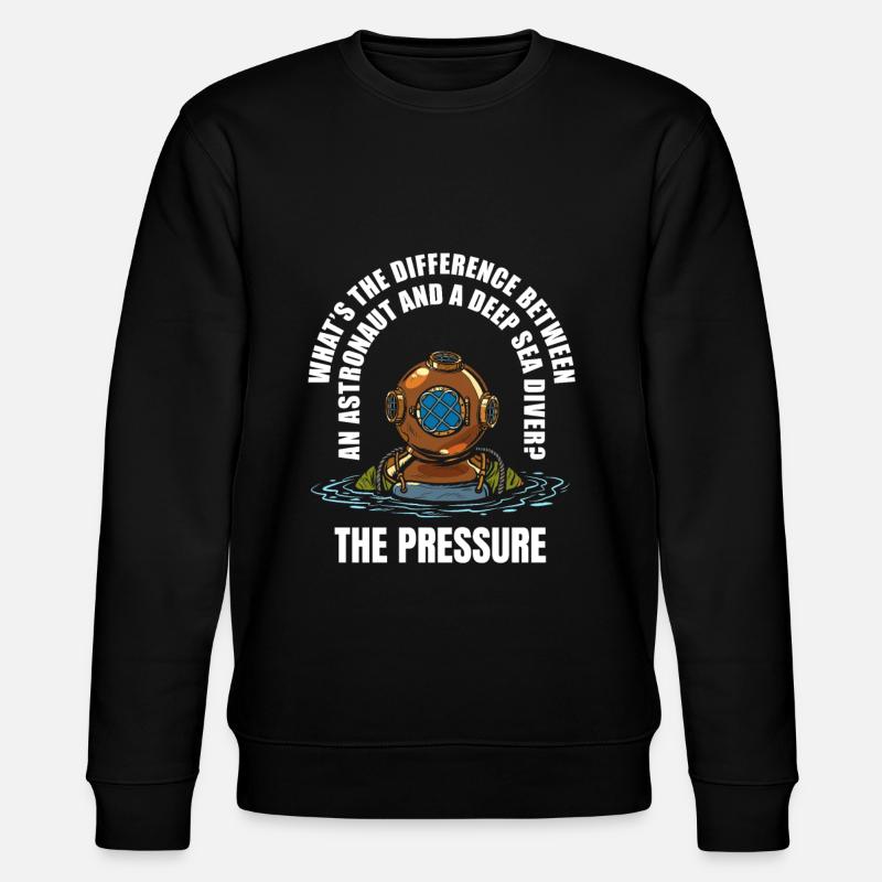 Scuba Diving Divers Diving - Stanley/Stella CHANGER Unisex Organic Sweatshirt - black