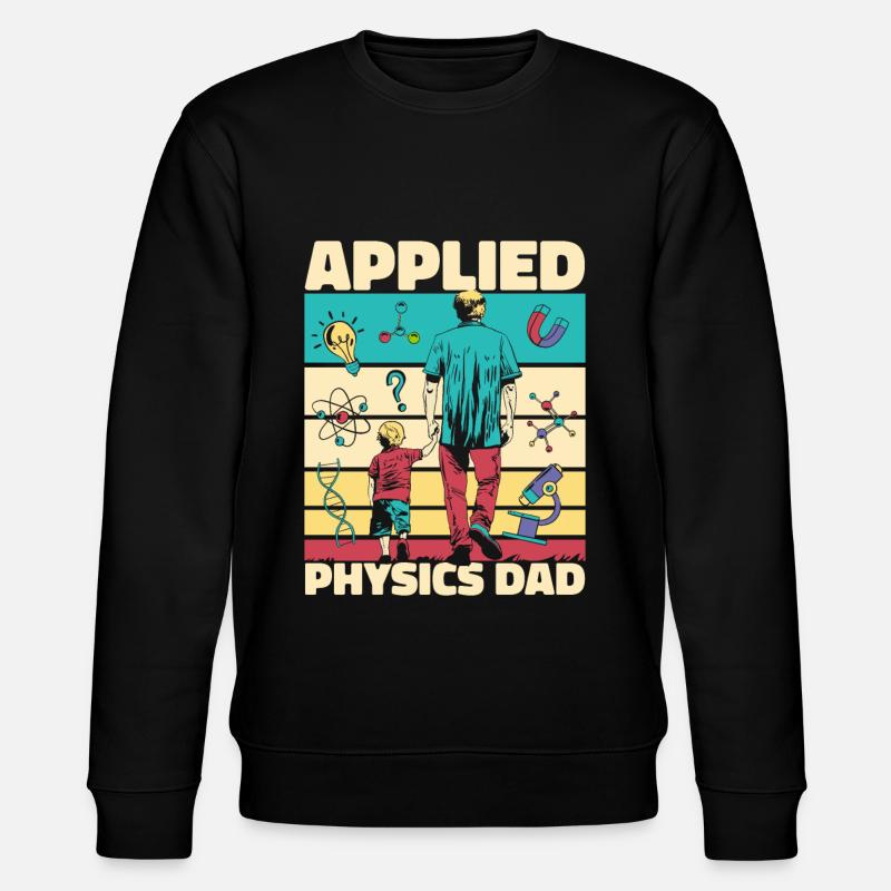 Physics Physicist - Stanley/Stella CHANGER Unisex Organic Sweatshirt - black