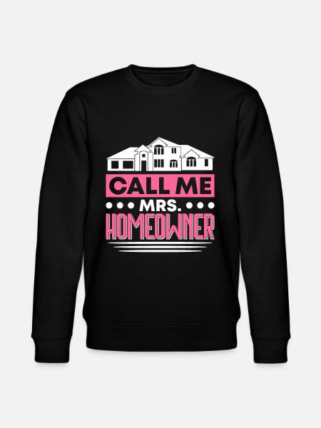 Hausbesitzer Eigentümer Geschenk Hauseigentümer - Stanley/Stella Unisex Bio-Sweatshirt CHANGER - Schwarz