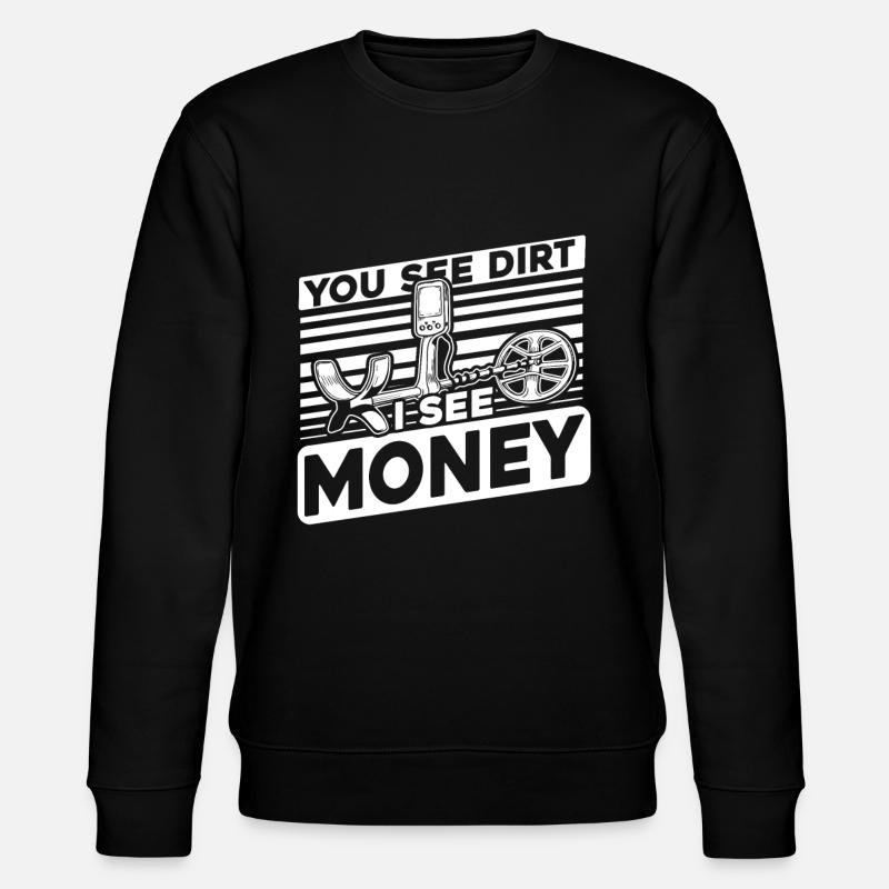 Prospecteur - Sweat bio CHANGER Stanley/Stella Unisexe - noir