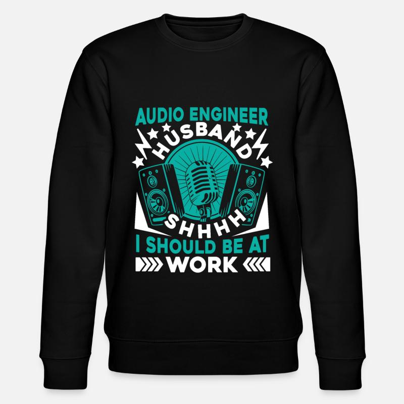 Tontechniker Sound Audio Engineer - Stanley/Stella Unisex Bio-Sweatshirt CHANGER  - Schwarz