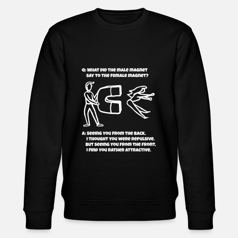 Physics Physicist - Stanley/Stella CHANGER Unisex Organic Sweatshirt - black