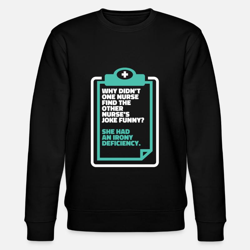 Infirmier - Sweat bio CHANGER Stanley/Stella Unisexe - noir