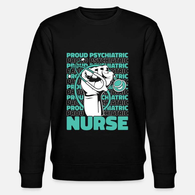 Infirmier - Sweat bio CHANGER Stanley/Stella Unisexe - noir