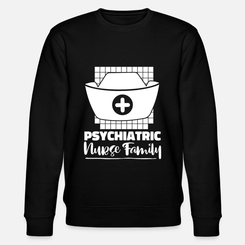 Infirmier - Sweat bio CHANGER Stanley/Stella Unisexe - noir