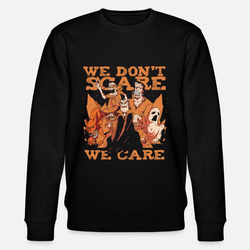 Fantômes zombies d’Halloween - Sweat bio CHANGER Stanley/Stella Unisexe - noir