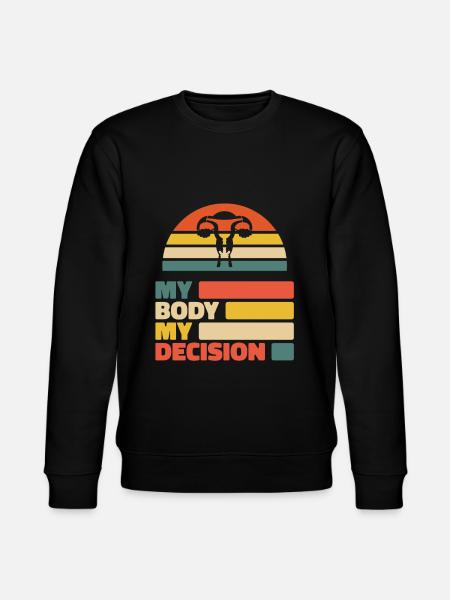 Hysterectomy - Stanley/Stella CHANGER Unisex Organic Sweatshirt - black