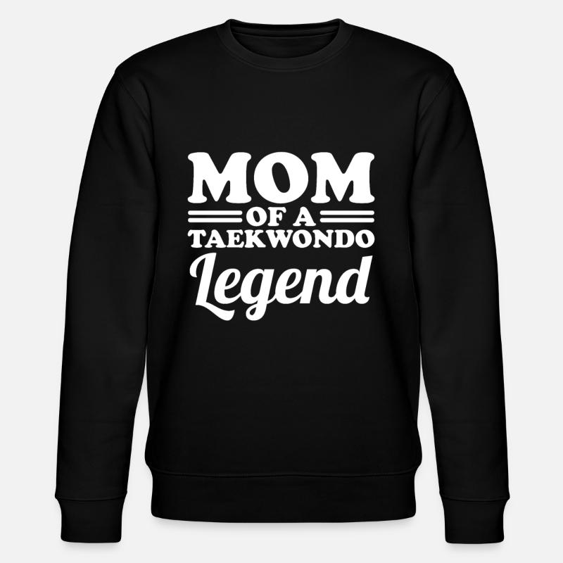 Taekwondo Mama - Sweat bio CHANGER Stanley/Stella Unisexe - noir