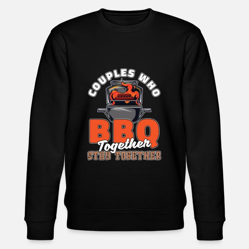 BBQ Cricket Couple - Sweat bio CHANGER Stanley/Stella Unisexe - noir