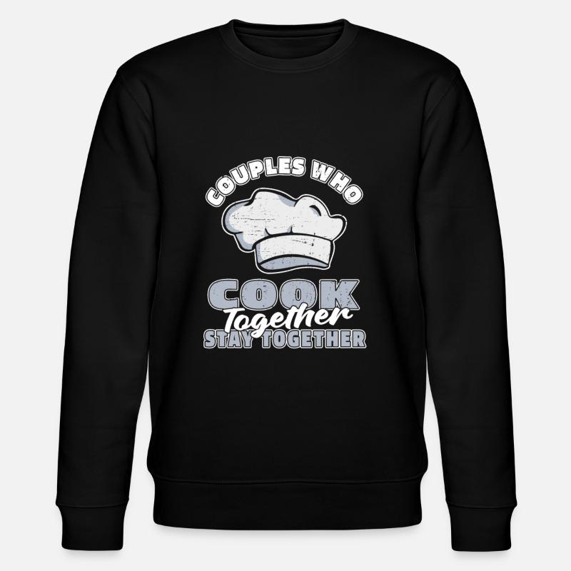Couple de cuisinier - Sweat bio CHANGER Stanley/Stella Unisexe - noir