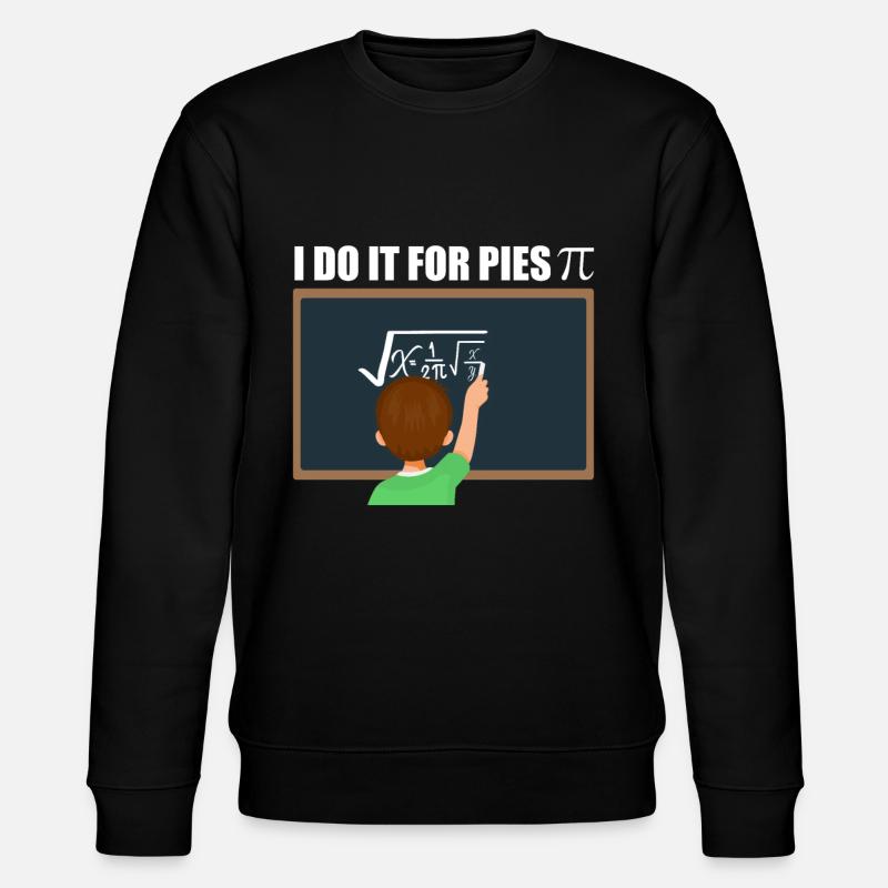 Math Calculus Pi - Stanley/Stella CHANGER Unisex Organic Sweatshirt - black