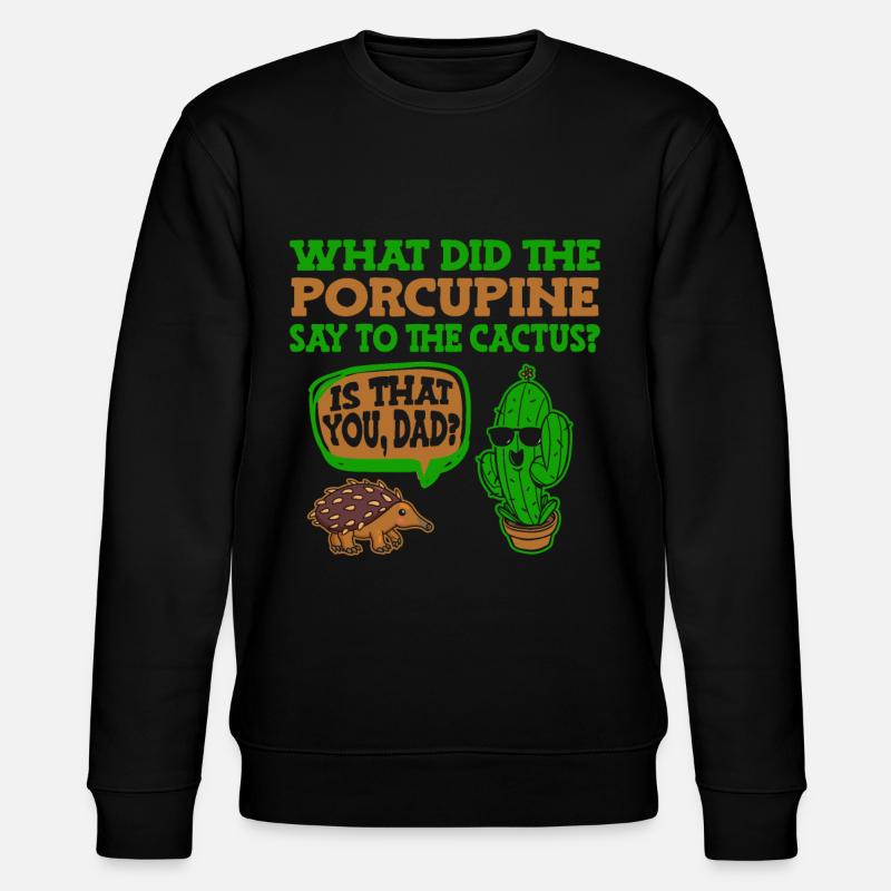 Cactus Garden - Stanley/Stella CHANGER Unisex Organic Sweatshirt - black