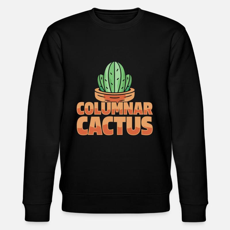 Jardin de cactus - Sweat bio CHANGER Stanley/Stella Unisexe - noir