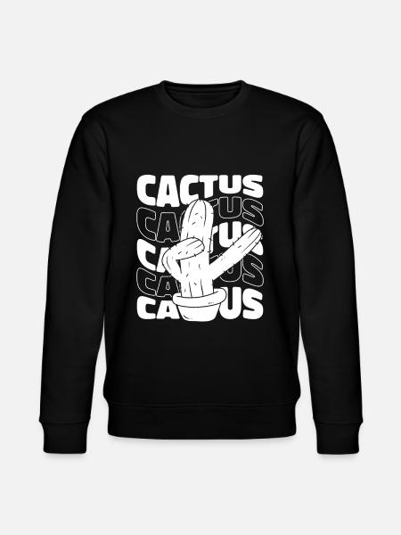 Kaktus Garten - Stanley/Stella Unisex Bio-Sweatshirt CHANGER - Schwarz