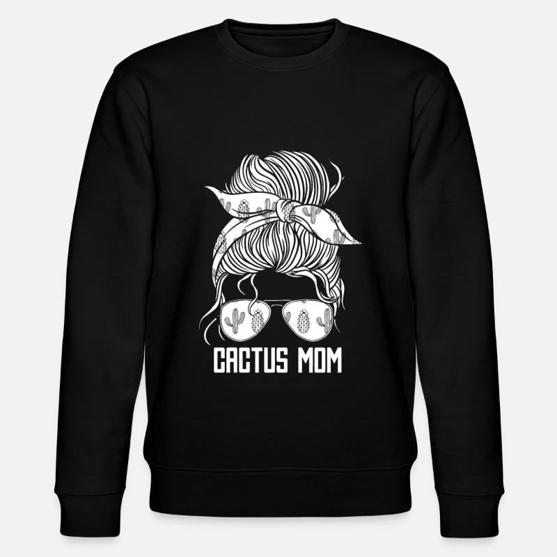 Jardin de cactus - Sweat bio CHANGER Stanley/Stella Unisexe - noir