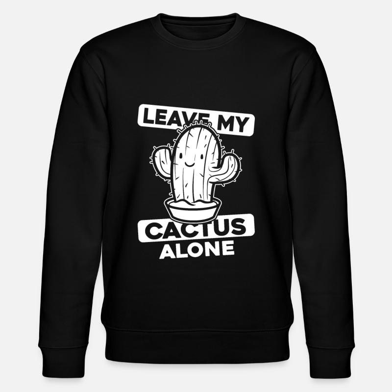 Jardin de cactus - Sweat bio CHANGER Stanley/Stella Unisexe - noir