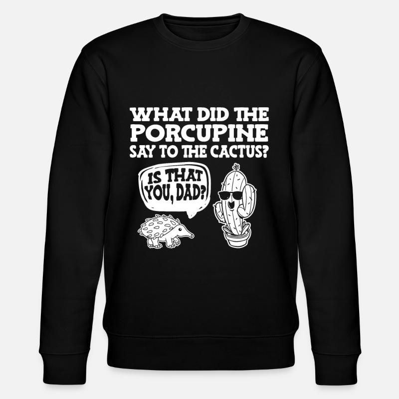 Cactus Garden - Stanley/Stella CHANGER Unisex Organic Sweatshirt - black