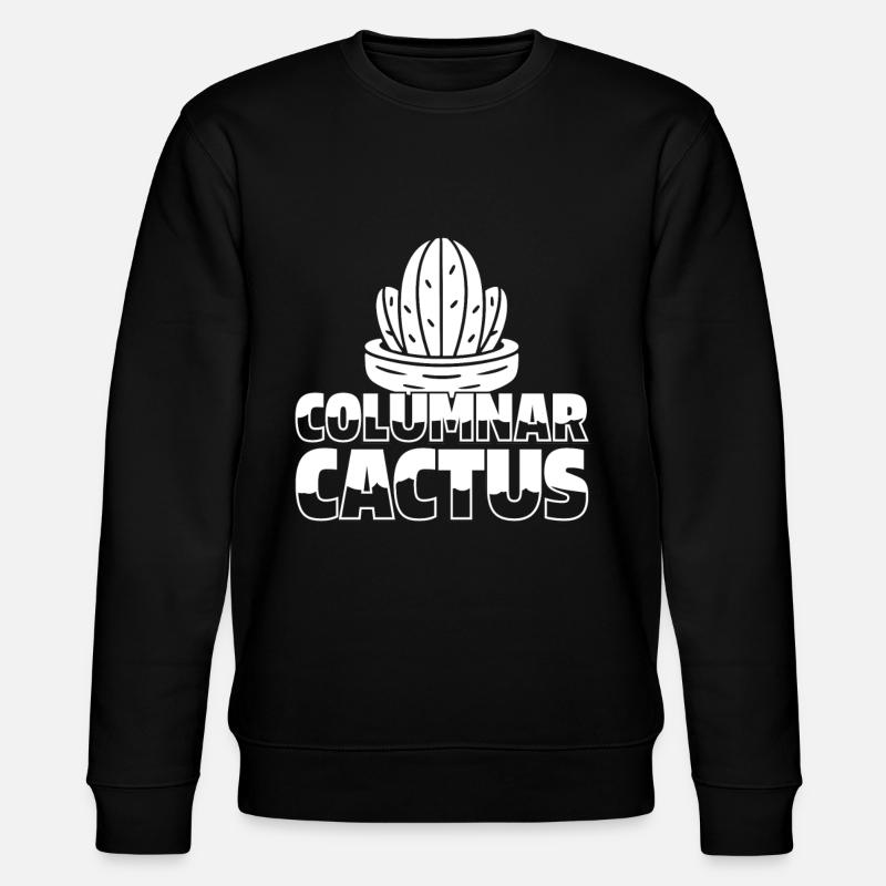 Jardin de cactus - Sweat bio CHANGER Stanley/Stella Unisexe - noir