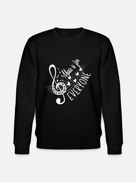 Music Teacher Music Teacher - Stanley/Stella CHANGER Unisex Organic Sweatshirt - black