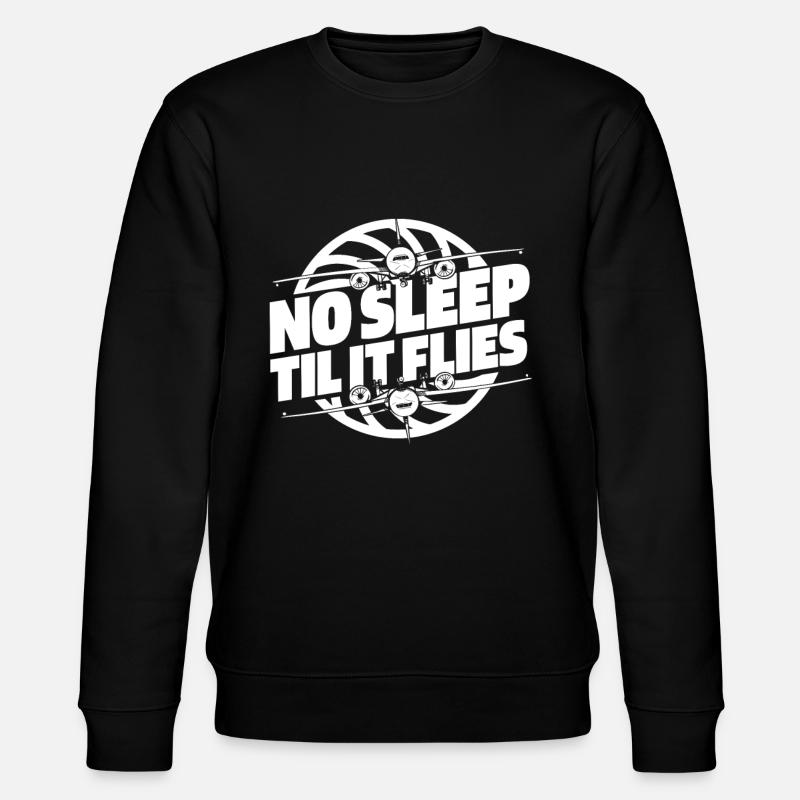Airplane Mechanic - Stanley/Stella CHANGER Unisex Organic Sweatshirt - black