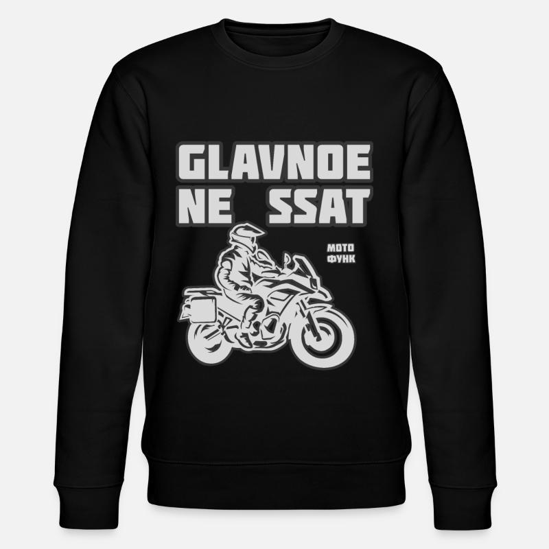 Glavnoe ne ssat, Enduro 2 - Sweat bio CHANGER Stanley/Stella Unisexe - noir