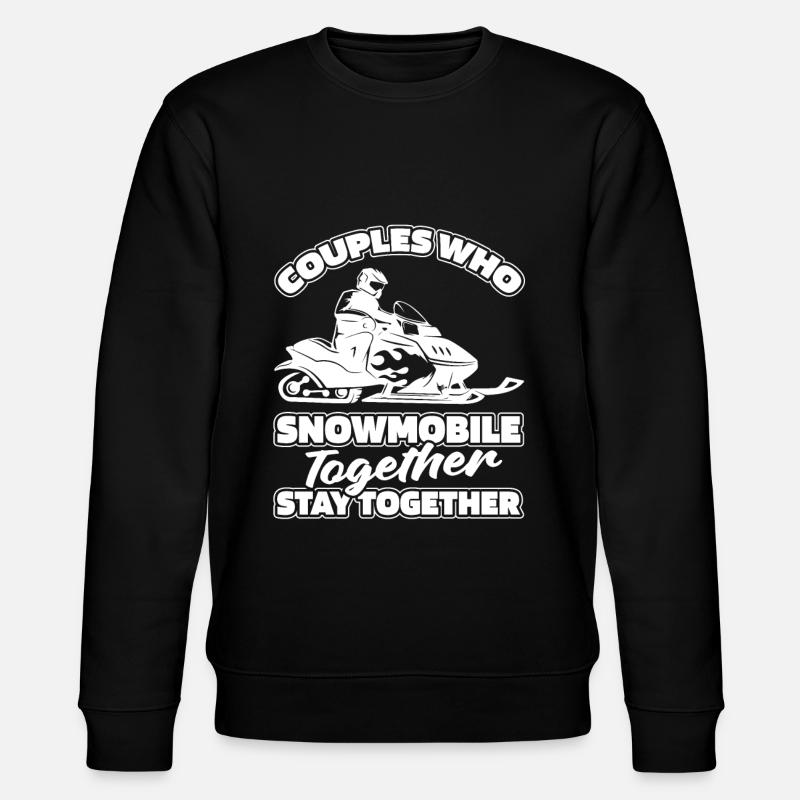 Paire de motoneiges - Sweat bio CHANGER Stanley/Stella Unisexe - noir